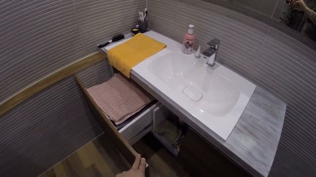 ВАННАЯ в доме из СИП панелей / МОЖНО ЛИ УКЛАДЫВАТЬ ПЛИТКУ В СИП ДОМЕ? / ОБЗОР ванной комнаты смотреть онлайн