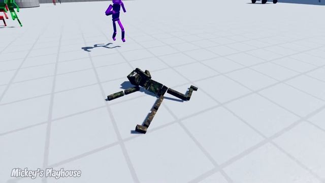 Fun with Ragdolls: Crazy Actions - Episode 6 смотреть онлайн