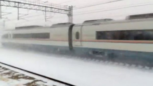 Sapsan.САМЫЙ БЫСТРЫЙ ПОЕЗД РОССИИ.ЕДЕТ САПСАН ПО МОСКВЕ.Princessa Milana