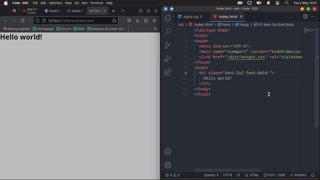 How to Install Tailwind CSS from scratch using the CLI | Uzzal Pahan смотреть онлайн