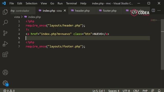Modelo Vista Controlador en PHP Programación de una aplicación web básica MVC смотреть онлайн