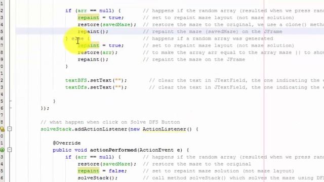 Maze Solving DFS And BFS Java (Anas) (Arabic) смотреть онлайн