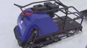 Мотобуксировщик ПОМОР, ТО и покатушки.