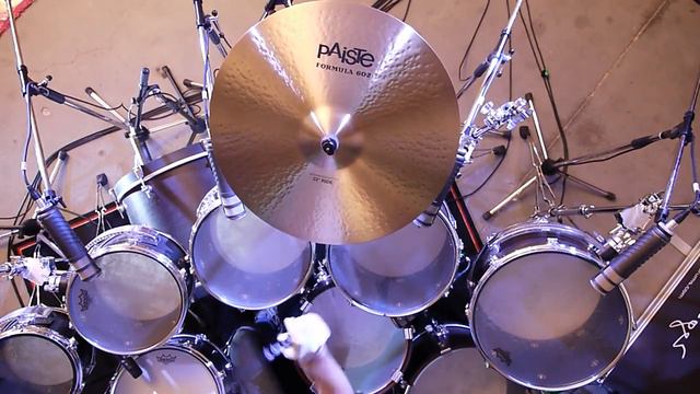 7 Paiste Ride  Dark Energy, Light, Masters Dark Ride, Formula 602, Giant Beat, Dry,  Masters Crash