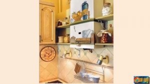 Особенности дизайна кухни с газовой колонкой