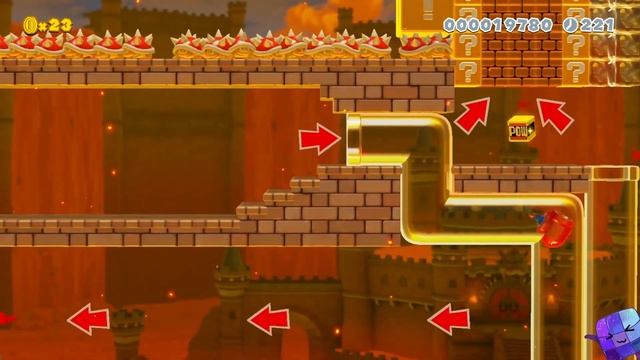 Super Mario Maker 2 ? Lava Rise Challenge ? Le Sploosh смотреть онлайн