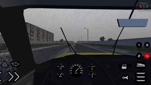 Замеры Максимальной Скорости на Москвиче 2140 (базовая комплектация) в Игре Motor Depot смотреть онлайн
