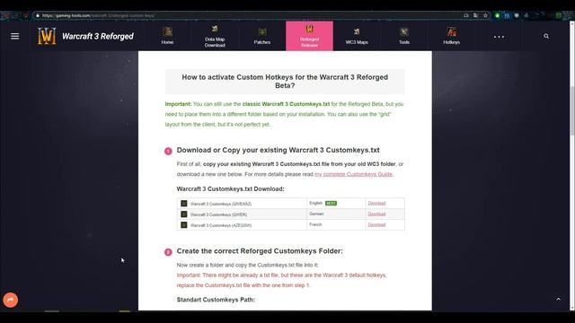КАК СДЕЛАТЬ ХОТКЕИ QWER? ТЮНИНГ КЛАВИШ WARCRAFT 3 REFORGED смотреть онлайн