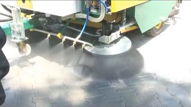 Подметально-уборочная машина производства Ceksan смотреть онлайн