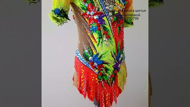 Купальник для художественной гимнастики ателье Алмаз Спорт смотреть онлайн