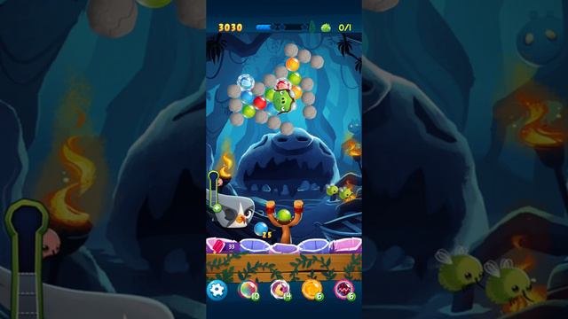 Angry Birds Pop Daily Guest Star Silver Level Piggy in the middle смотреть онлайн