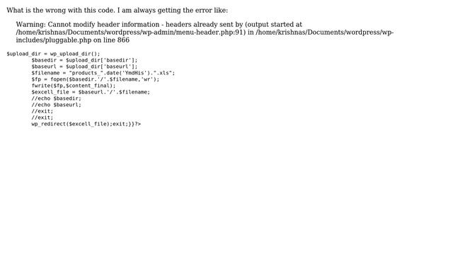 Wordpress: Warning: Cannot modify header information - How to resolve this issue? (2 Solutions!!) смотреть онлайн