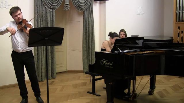 Dmitry Schostakovich - Sonata for violin and piano op.134 - Nikita Budnetsky - Alisa Kupriyova смотреть онлайн