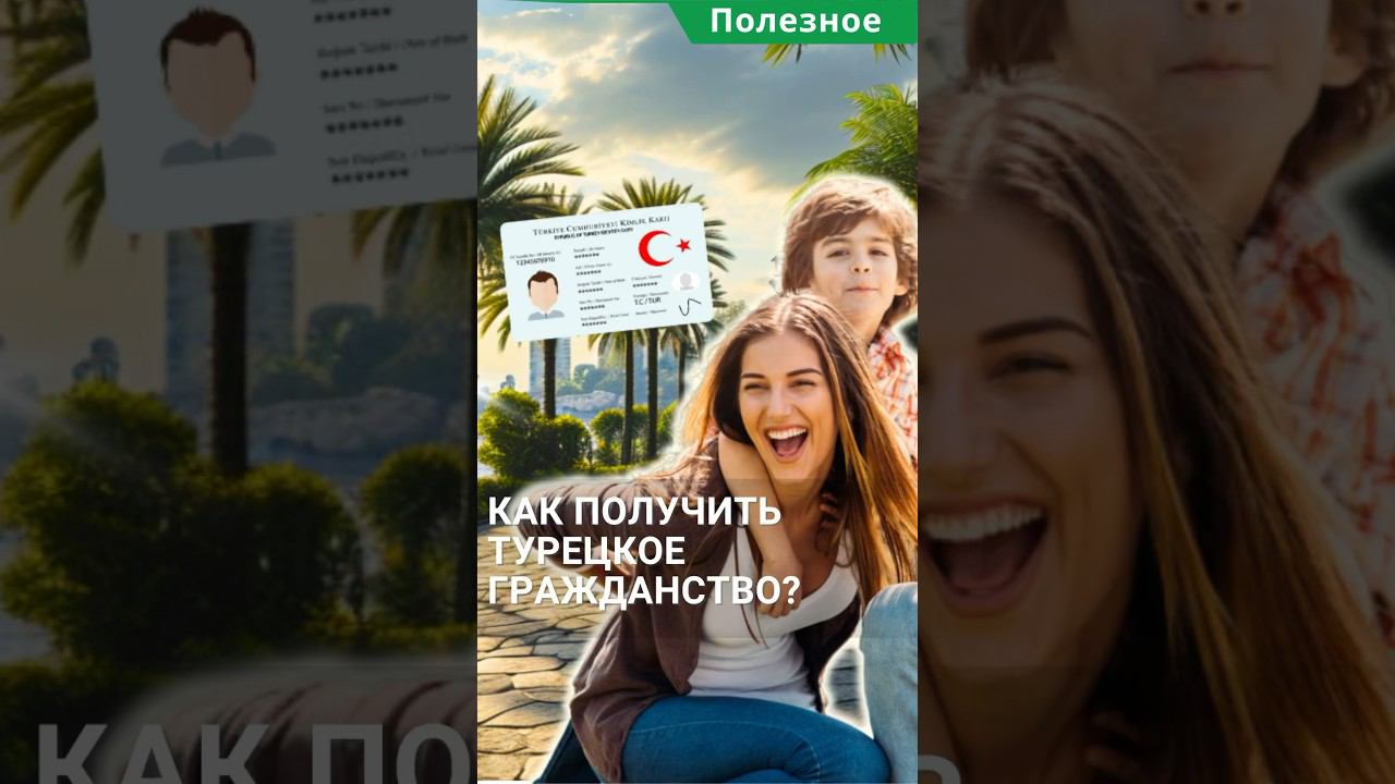 Что дает ВНЖ в Турции? Как получить турецкое гражданство? #shorts #внжтурции #гражданствотурции смотреть онлайн
