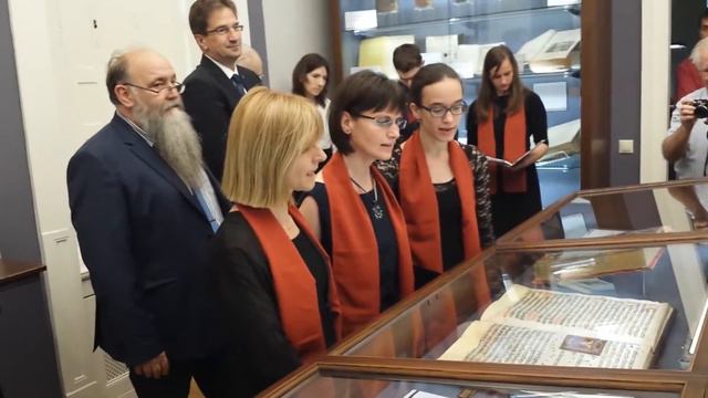 Schola Academica az Esztergomi Főszékesegyház Könyvtárának megnyitóján смотреть онлайн