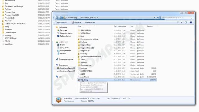 Wise Folder Hider как скрыть папки и файлы смотреть онлайн