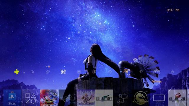 Final Fantasy VII Remake Tifa's dynamic theme PS4 смотреть онлайн