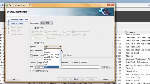 how to export a SQL table into Excel смотреть онлайн