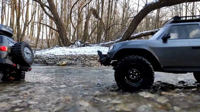 RC crawler 1/10 scale Toyota FJ Cruiser hpi Venture SBK Traxxas TRX4 Sport pickup [045] смотреть онлайн