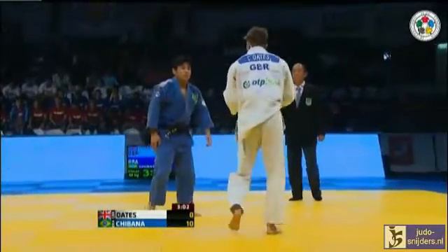 Judo 2013 Grand Slam Moscow: Oates (GBR) - Chibana (BRA) [-66kg] final смотреть онлайн