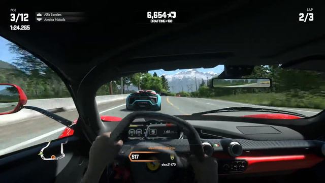PS4 Driveclub Ferrari LaFerrari @ Canada Fraser Valley Dry Weather