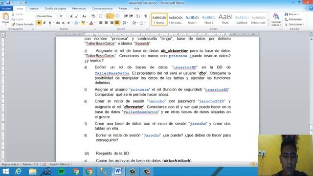 Seguridad en SQL Server 2014 смотреть онлайн
