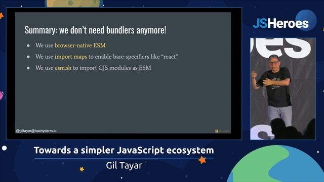 Towards a simpler JavaScript ecosystem - Gil Tayar | JSHeroes 2023 смотреть онлайн