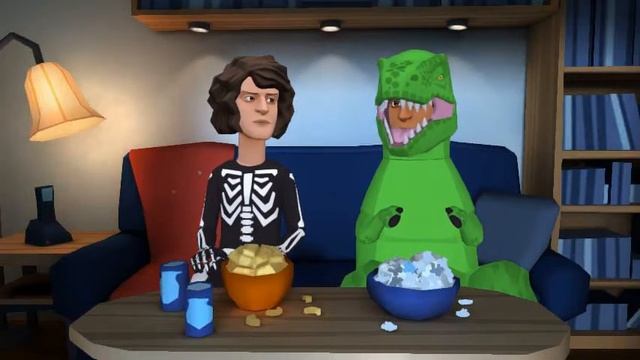 Monkey slaps Dinosaur/grounded смотреть онлайн