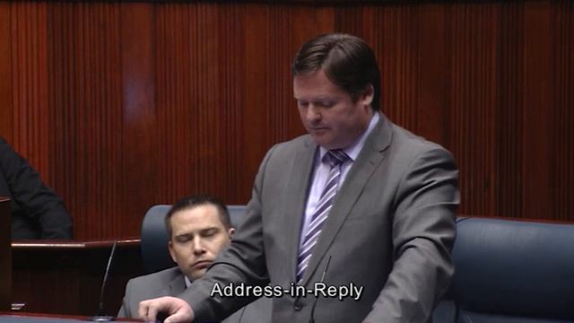 Nathan Morton MLA - Inaugural Speech on 16 April 2013 смотреть онлайн