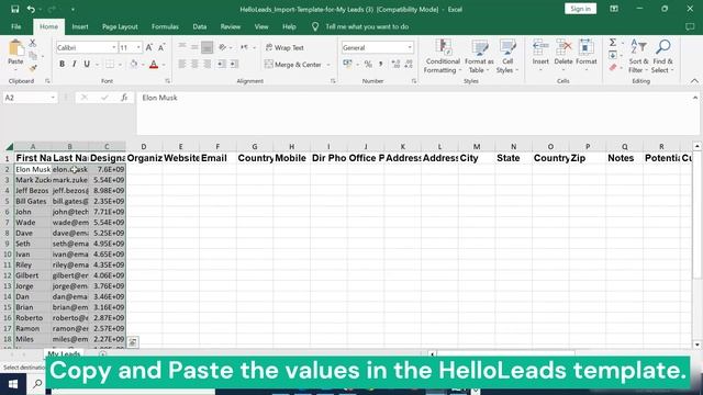 How to import contacts from Excel смотреть онлайн