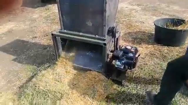 Измельчитель бензиновый сено, солома ,овощи. Часть 2 смотреть онлайн
