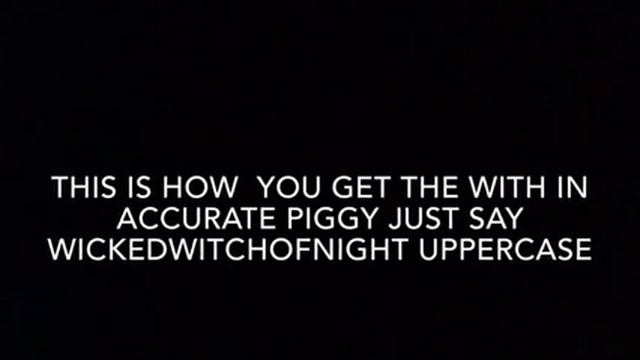 How to get the witch skin in accurate piggy смотреть онлайн