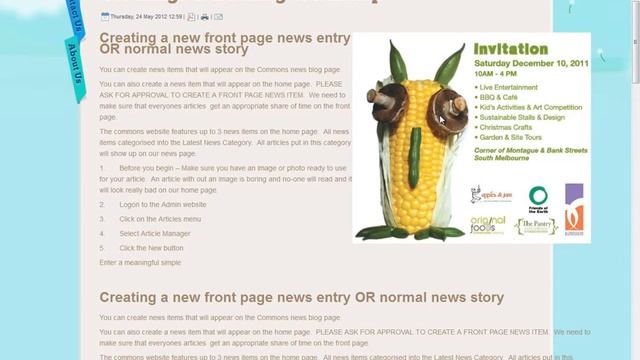 SMC Website 4. Add news article and display on home page смотреть онлайн