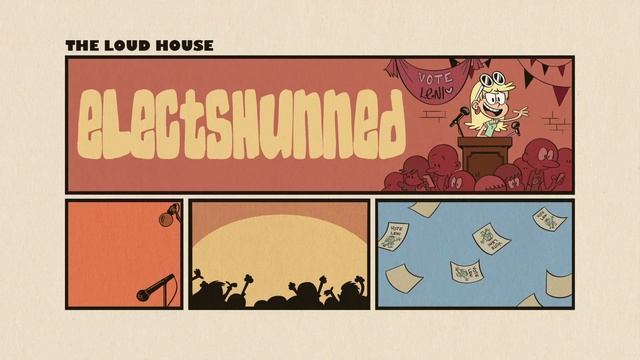 The Loud House: School of Shock/Electshunned Title Card смотреть онлайн