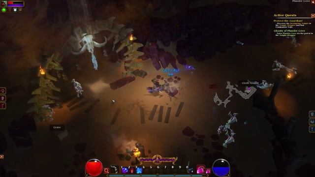 Torchlight 2: Outlander Gameplay (Full Dungeon Run) смотреть онлайн