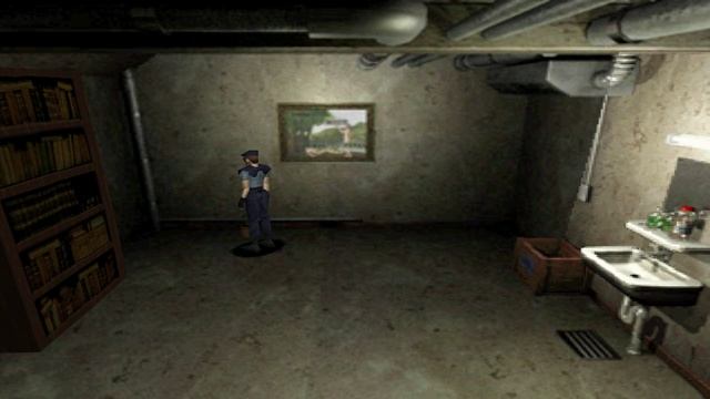 Прохождение Resident evil 1: Jill [1996] Подземная лаборатория [9|11]