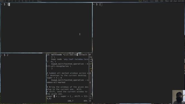BSPWM advanced multi-node actions (WIP) смотреть онлайн