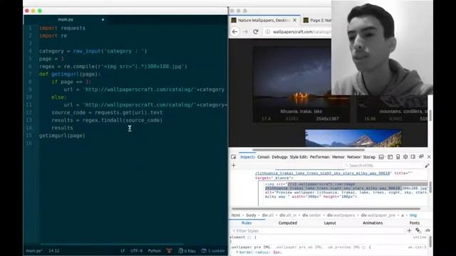 PYTHON: Random Wallpaper Changer From Online Database смотреть онлайн