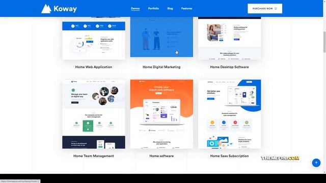 Koway - Saas Landing Page WordPress Theme RTL tech responsive template смотреть онлайн