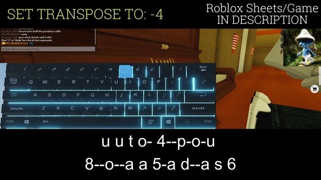 We live We love We lie (smurf cat meme) | EASY Roblox/Virtual Piano Tutorial смотреть онлайн