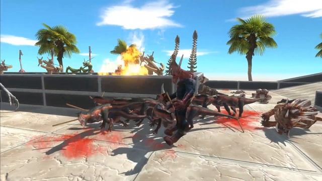 Units are trapped against unknown creatures - Animal Revolt Battle Simulator смотреть онлайн