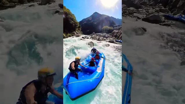 JAPAN SHIKOKU TOKUSHIMA rafting Insta360 ONE X2 смотреть онлайн