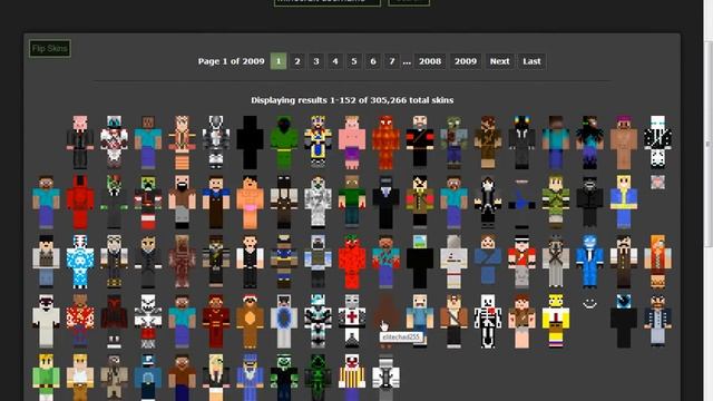 как выбрать скин в minecraft смотреть онлайн
