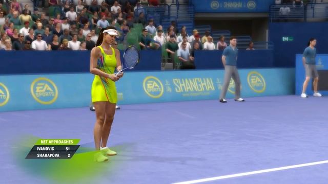 Ana Ivanovic Maria Sharapova Grand Slam Tennis 2 Simulated Matchup смотреть онлайн