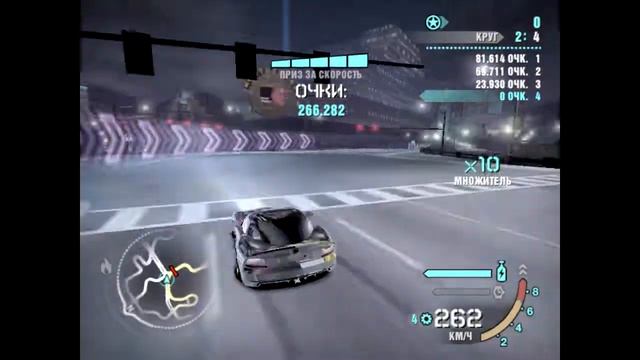 [Starlight Strip][NFS Carbon][4 laps][Dodge Viper] смотреть онлайн