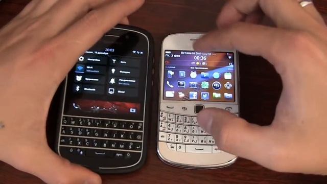 BlackBerry Q10 Vs BlackBerry 9900 в 2018 году