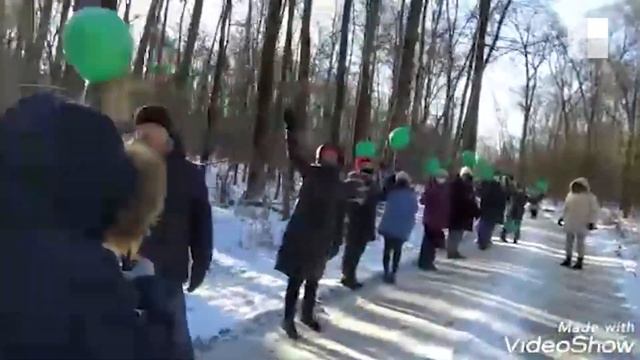 Уфа: живая цепь за парком Гафури смотреть онлайн