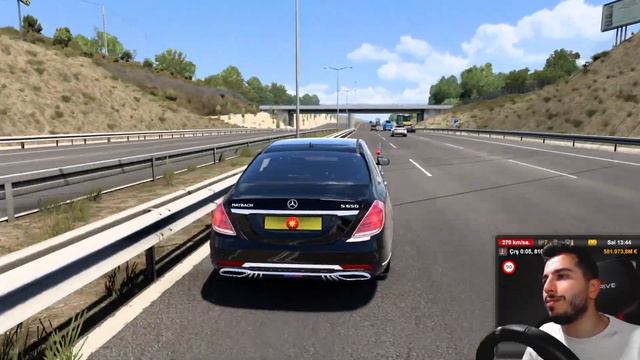 CUMHURBAŞKANI KORUMASI OLDUK ? TOGG FABRİKASINA GİTTİK !!! | MERCEDES MAYBACH S650 | ETS 2 MOD