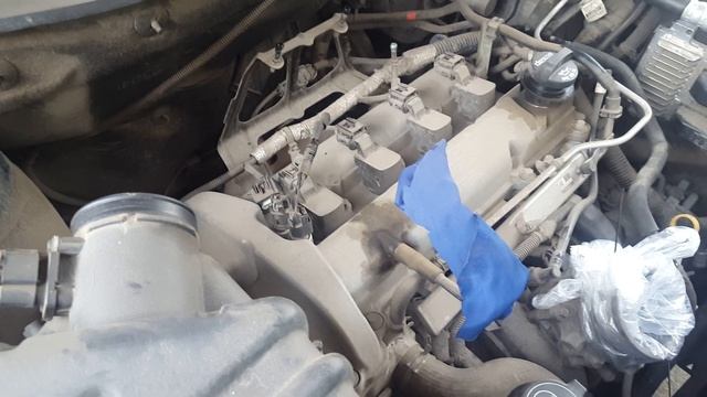 Замена Свечей на Опель Антара 2.2 бензин... смотреть онлайн