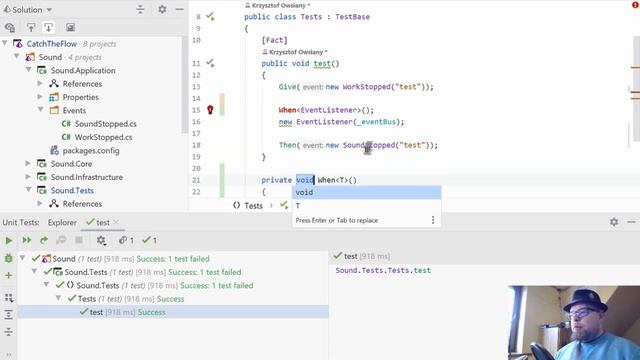 REFAKTORYZACJA testów i implementacja metody When [Moje 5 minut - #112] смотреть онлайн